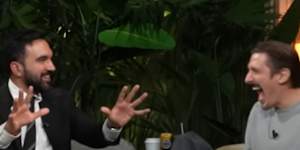 Zohran Mamdani appears on the Flagrant podcast,with comedian Andrew Schulz.