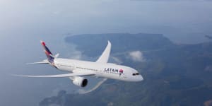 LATAM Airlines Boeing 787-9 Dreamliner.
