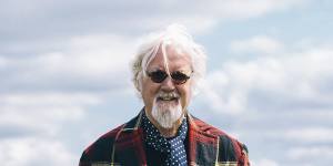 Billy Connolly,still standing and still likeable.