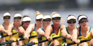 ‘Pretty upsetting’:Australia miss medals in rowing eight,Canada and NZ win