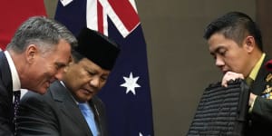 Richard Marles gun-shy over Indonesian presidential gift from Prabowo