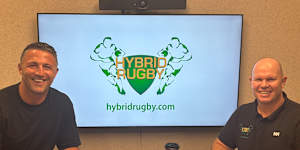 Sam Burgess has joined Phil Franks as part of the Hybrid rugby revolution.