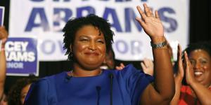 Stacey Abrams has devoted years of work to enfranchising black voters and is widely credited with helping Joe Biden secure victory in Georgia in 2020.