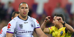 Asofa-Solomona could become first NRL player stood down after refusing vaccination