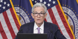 ‘Not permitted under the law’:Powell shuts down Trump questions as Fed cuts rates