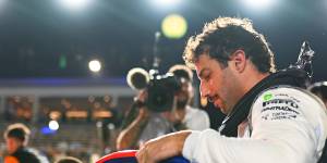 ‘Thank you,Daniel’:Ricciardo’s telling gift in what could be his final F1 drive