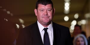 Helen Coonan - a Crown director for 10 years - said she could not reform the company until directors aligned with major shareholder James Packer (pictured) had departed.