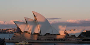 One of the venues for the Festival of Choral Music was the Sydney Opera House 