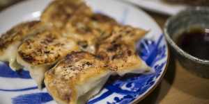 Gyoza from Nom in Darlinghurst.