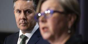 Health Minister Mark Butler revealed there was no agreement to source Moderna vaccines beyond December 31 as Professor Jane Halton said Australia needed to invest in multiple COVID-19 vaccines for 2023.
