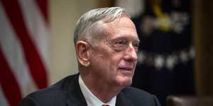 Former US secretary of defence Jim Mattis.