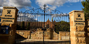 Grandparents might pay for excursions and other incidentals,Knox Grammar School. headmaster Scott James said.