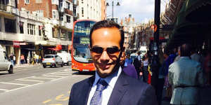 George Papadopoulos,a former foreign policy adviser to US president Donald Trump.