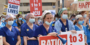 West Australian nurses stop work as staffing,wages row escalates