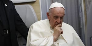 Pope Francis says ‘door is open’ to his retirement amid 85-year-old’s worsening health