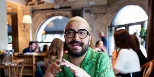 A lot on their plate. Lunching with Deni Todorovic:non-binary icon,fashion editor,content creator,activist,creative director,podcast host and author.