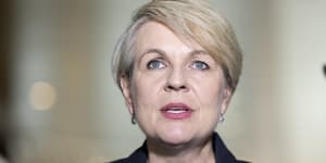 Environment and Water Minister Tanya Plibersek joined farmers and representatives of Murray-Darling Basin communities to discuss the Restoring Our Rivers Bill in parliament on Wednesday.