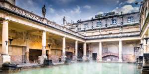 Bath stands out with its impressively preserved Roman bathhouses.