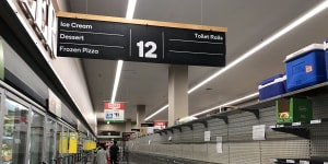 Toilet rolls and other basic items were stripped from Australian supermarkets in March 2020. 