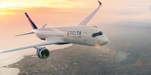 By December,four of America’s biggest airline operators will be flying into Brisbane,including Delta,United,American Airlines and Air Canada. 