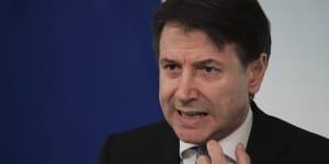 Giuseppe Conte:"There won't be just a red zone - there will be Italy."