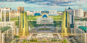 Astana features some of the world’s most amazing architecture.