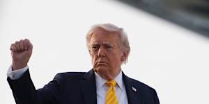 US President Donald Trump on Saturday.