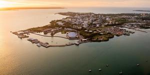 Darwin’s cruise and waterfront precinct.