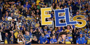 Parramatta Leagues Club is the home of the Eels NRL team.