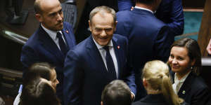 Donald Tusk,former president of the European Commission,is Poland’s next prime minister.