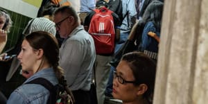 'You're joking':Peak-hour meltdown after mechanical issue on Airport line train