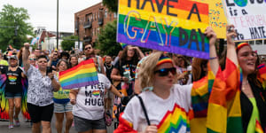 Roe v Wade ruling puts LGBTQ rights in focus at Pride