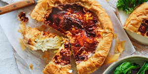 Serve with a greek salad on the side.
