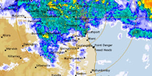 Thousands without power as deluge hits south-east Queensland