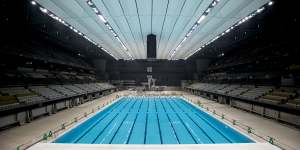 Tokyo Aquatics Centre.
