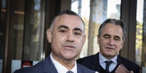 Former deputy premier John Barilaro has been appointed to a plum $500,000-a-year trade role in New York.