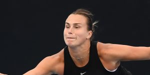 World No. 5 Aryna Sabalenka. 