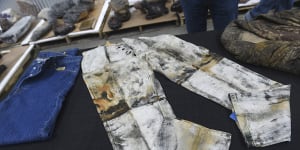 A possible pair of 1857 Levi’s fetches $168,000 at auction