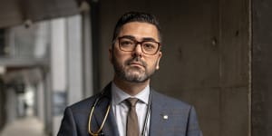 Dr Matthew Isfahani,a GP and former junior doctor at Concord and Canterbury hospitals.
