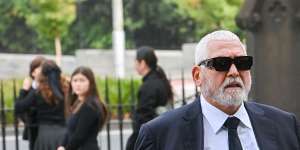 Underworld figure Mick Gatto pictured last year.