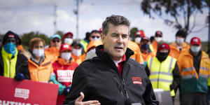 United Workers Union national secretary Tim Kennedy said a wage rise matching CPI isn’t enough.