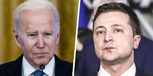 US President Joe Biden acknowledged that the idea of a full-scale invasion seemed far-fetched,and he could understand why Zelensky wouldn’t hear it.