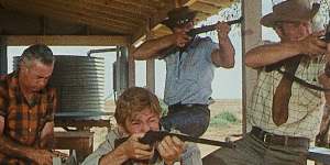 Wake In Fright,starring Donald Pleasance,Jack Thompson and Chips Rafferty.