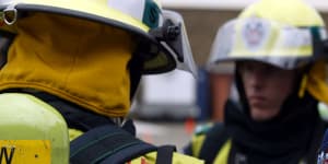 Abandoned house goes up in flames in Queanbeyan