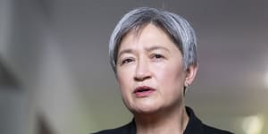 Foreign Minister Penny Wong sharpened her rhetoric on the deaths in Gaza this week.