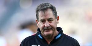 St Kilda coach Ross Lyon comes to terms with another disappointing performance by his team.