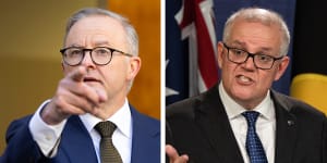 Prime Minister Anthony Albanese says Scott Morrison has not shown contrition over the welfare crackdown.