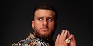 Pro wrestler Maxwell Jacob Friedman is in Australia for AEW.