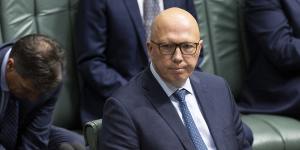 Dutton whacks ‘supine’ CEOs in pitch to working class