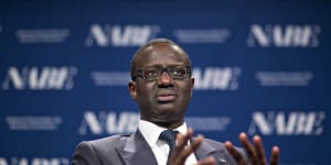 Credit Suisse chief Tidjane Thiam.